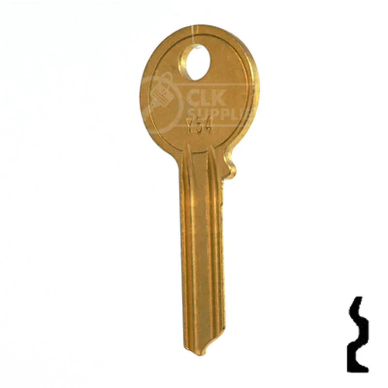 Uncut Key Blank | Yale | Y54, O997E - Image 23