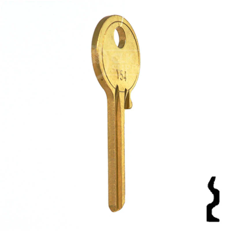 Uncut Key Blank | Yale | Y54, O997E - Image 5