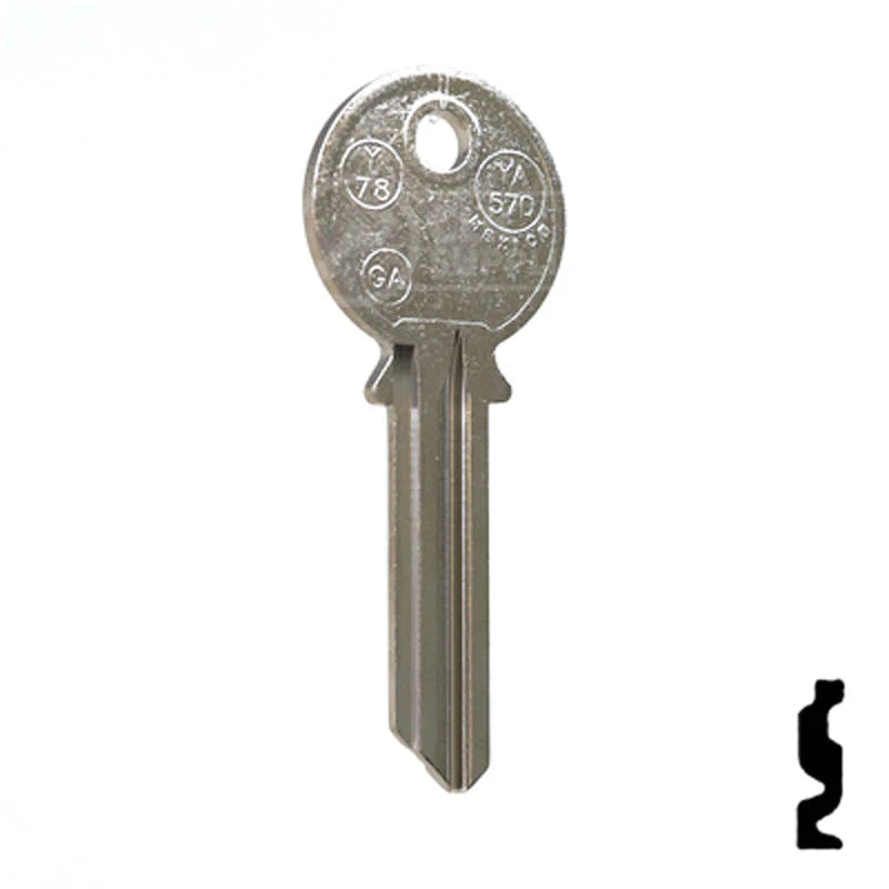 Uncut Key Blank | Yale | Y78, 998GA - Image 15