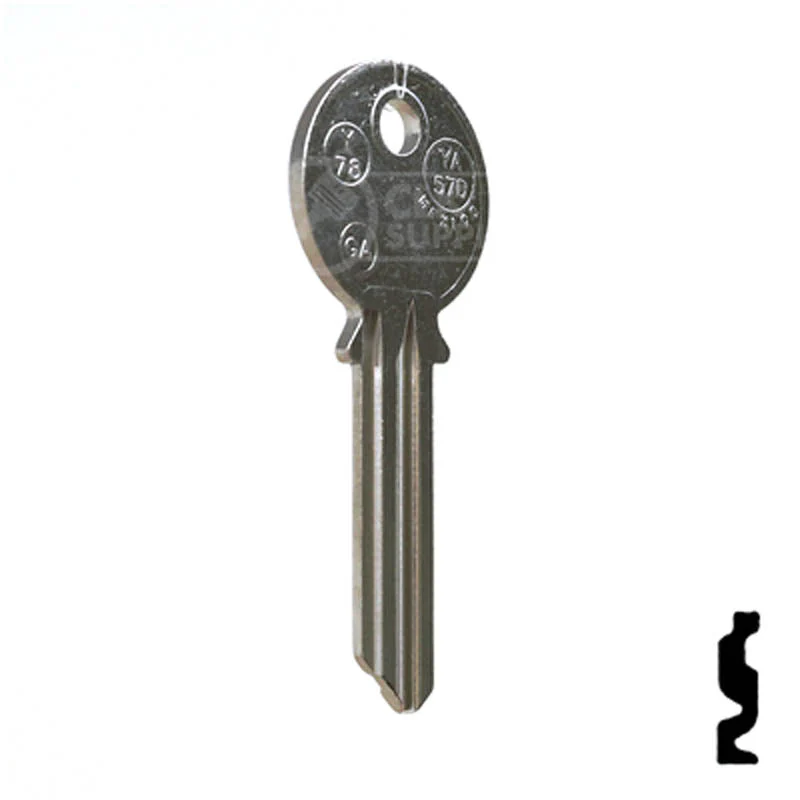 Uncut Key Blank | Yale | Y78, 998GA - Image 16