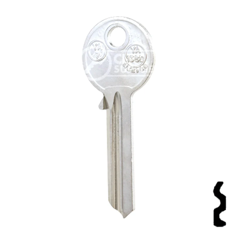 Uncut Key Blank | Yale | YA-138D - Image 11
