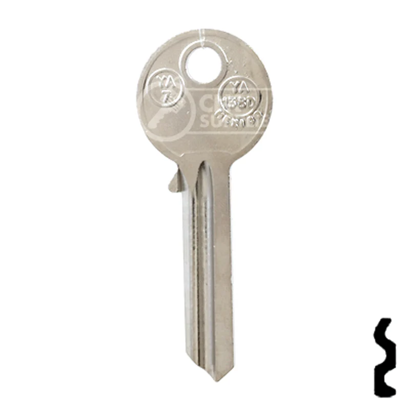 Uncut Key Blank | Yale | YA-138D - Image 12