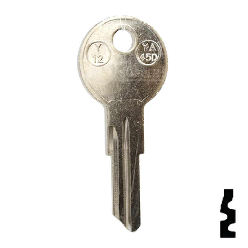Uncut Key Blank | Yale | Y12-NP,O1122A - Image 14