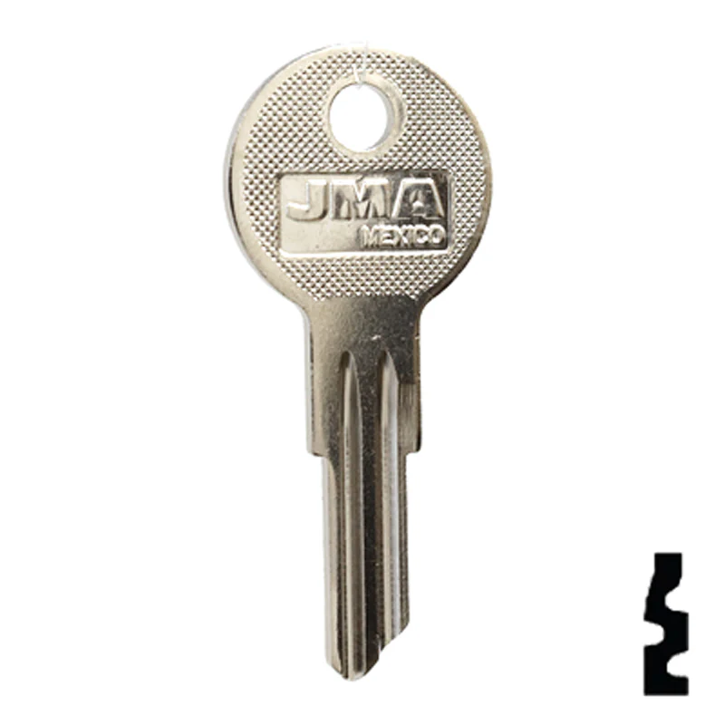 Uncut Key Blank | Yale | Y12-NP,O1122A - Image 2