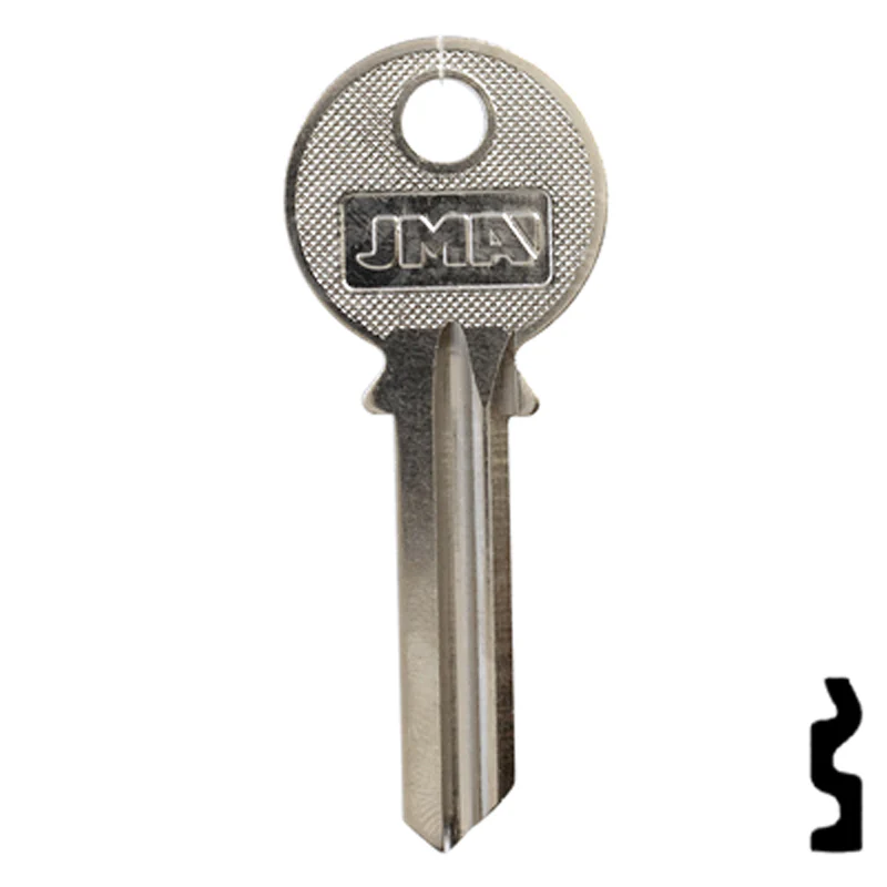 Uncut Key Blank | Yale | Y2R, YA-17I