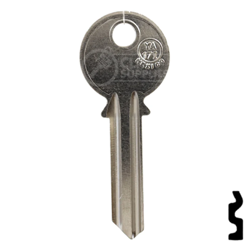 Uncut Key Blank | Yale | Y2R, YA-17I - Image 13