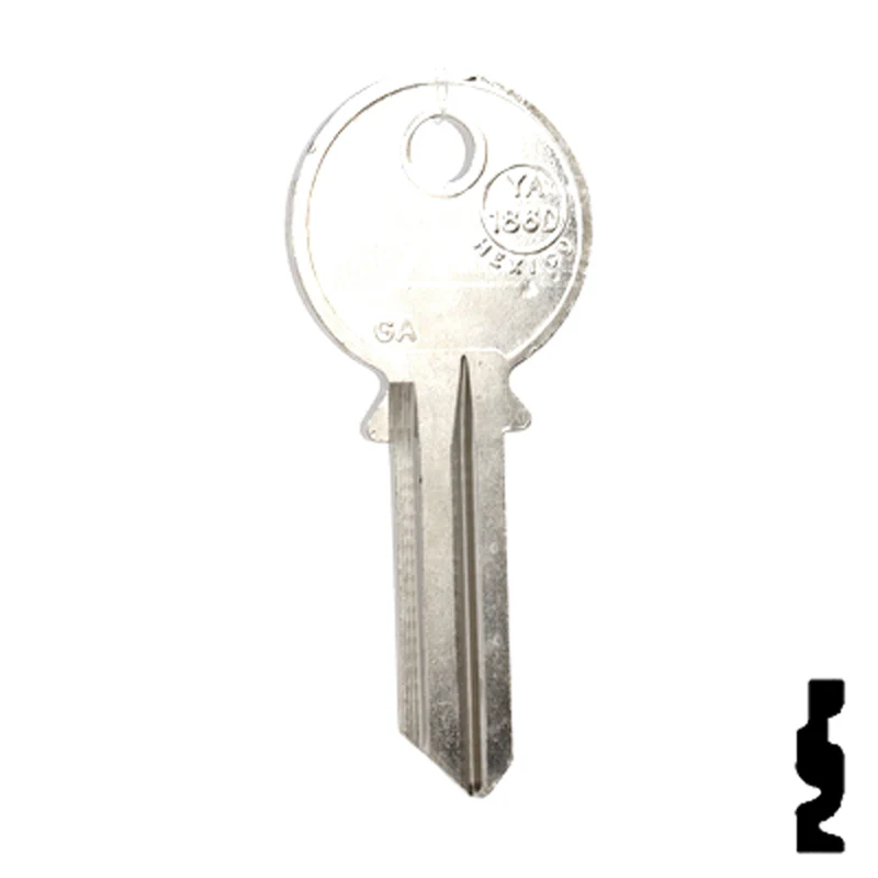 Uncut Key Blank | Yale | YA-186D, 999GA - Image 15