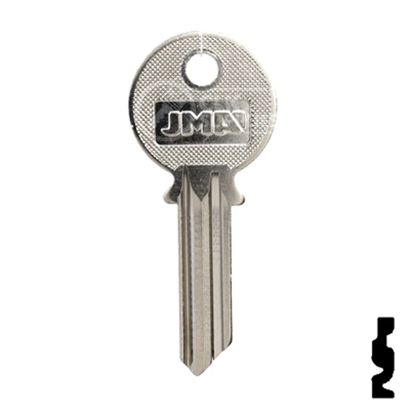 Uncut Key Blank | Yale | YA-186D, 999GA - Image 2