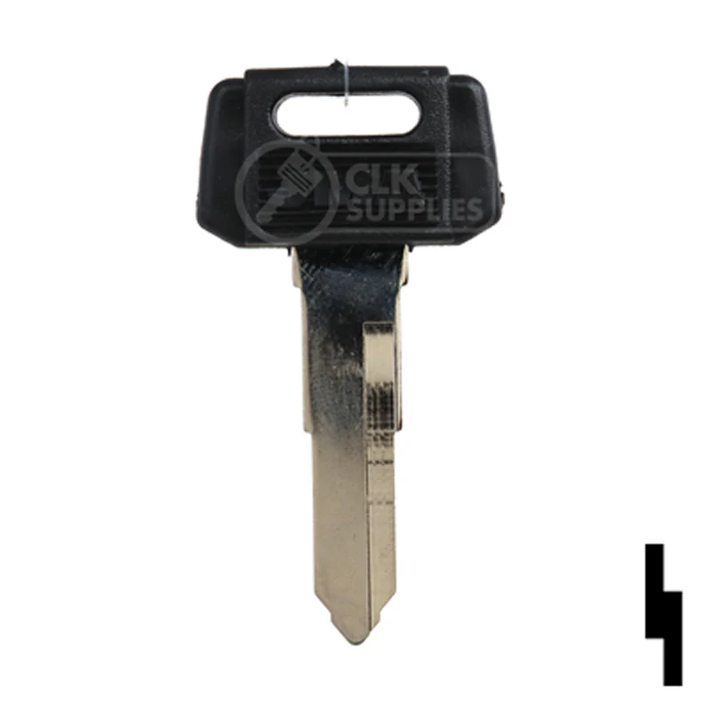 Uncut Plastic Head Key Blank | Yamaha | YH28P, YAMA-22D.P