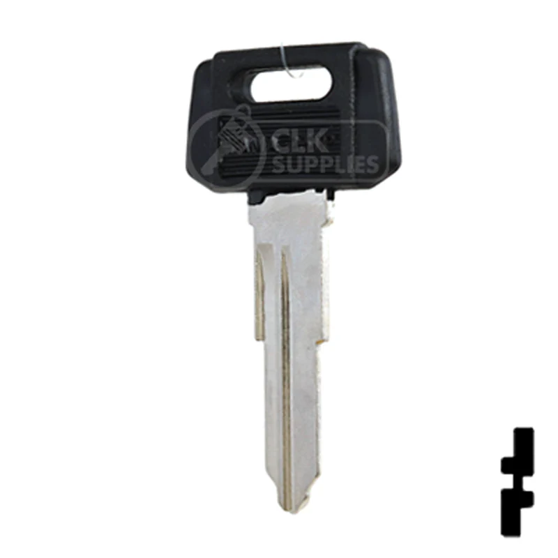 Uncut Plastic Head Key Blank | Yamaha | YH29RP, YAMA-23I.P - Image 11