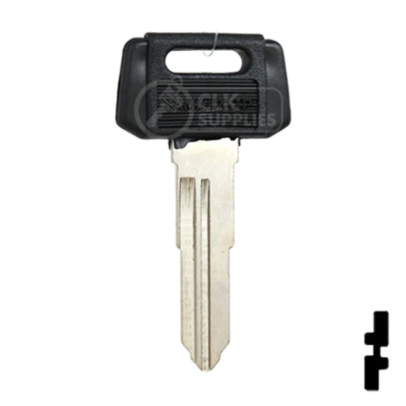 Uncut Plastic Head Key Blank | Yamaha | YH29RP, YAMA-23I.P - Image 14