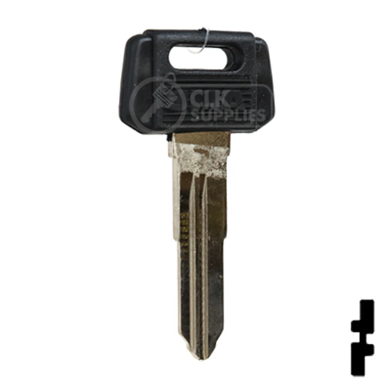 Uncut Plastic Head Key Blank | Yamaha | YH29RP, YAMA-23I.P - Image 3