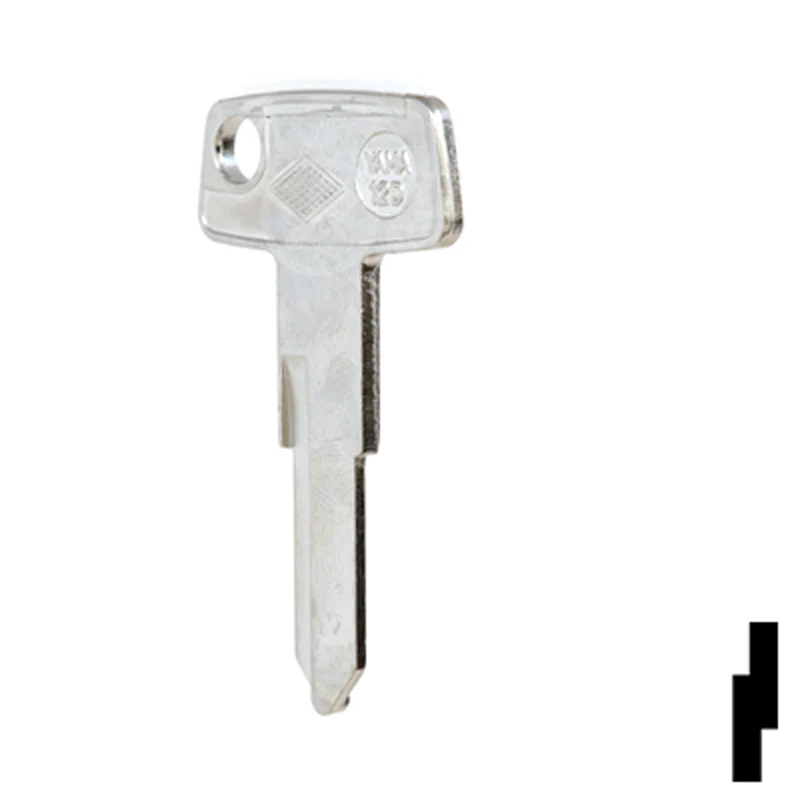 Uncut Key Blank | Yamaha | YH38, X77, YAMA-12D - Image 10