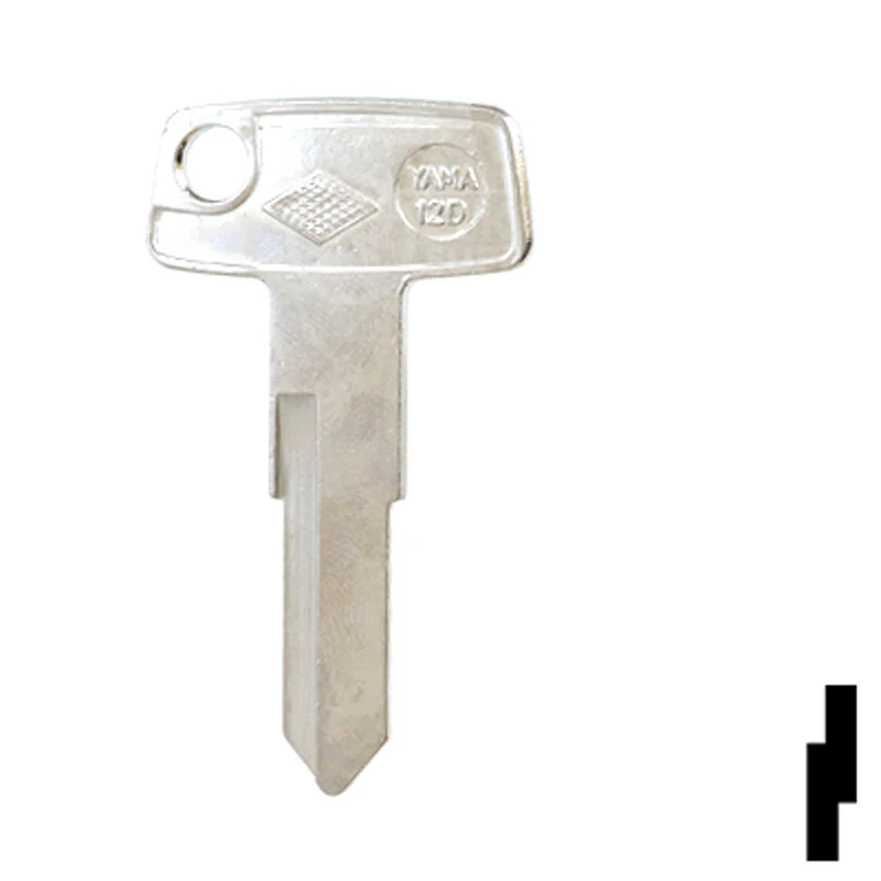 Uncut Key Blank | Yamaha | YH38, X77, YAMA-12D - Image 12