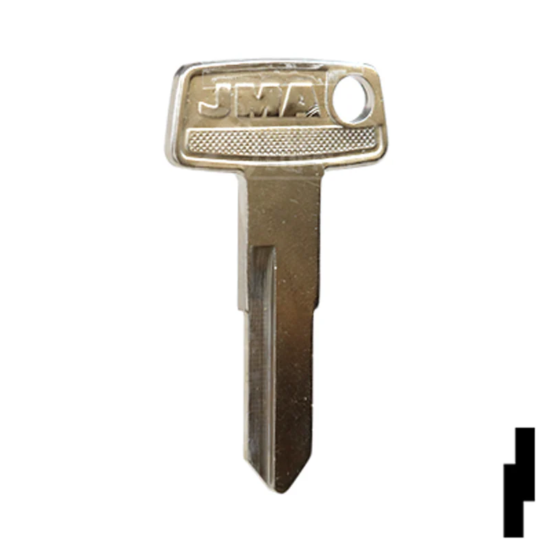 Uncut Key Blank | Yamaha | YH38, X77, YAMA-12D - Image 3