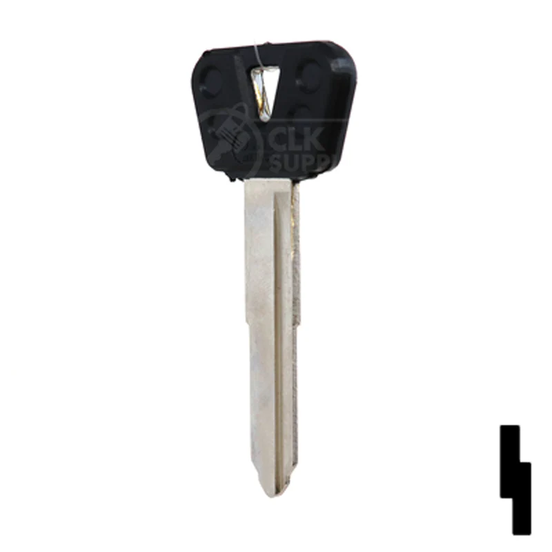 Uncut Plastic Head Key Blank | Yamaha | YH64P, YAMA-26.P - Image 24