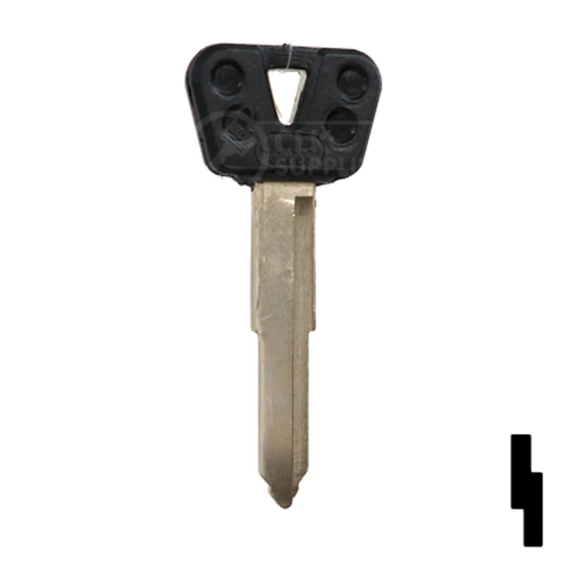 Uncut Plastic Head Key Blank | Yamaha | YH64P, YAMA-26.P - Image 3