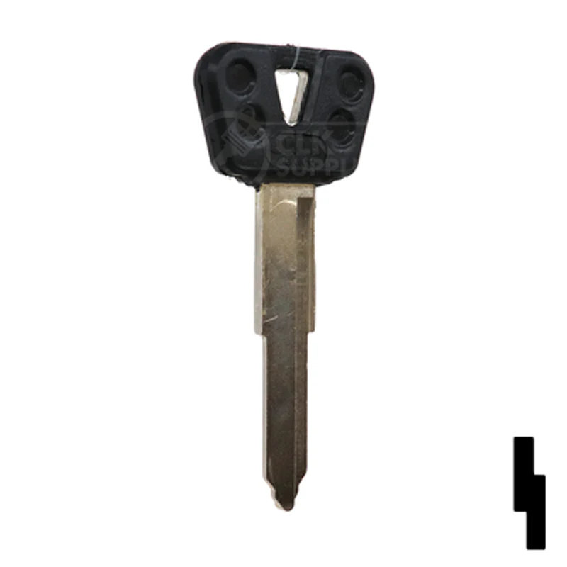 Uncut Plastic Head Key Blank | Yamaha | YH64P, YAMA-26.P - Image 4