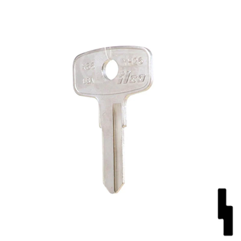 Uncut Key Blank | Yamaha | YH26, X66 - Image 23