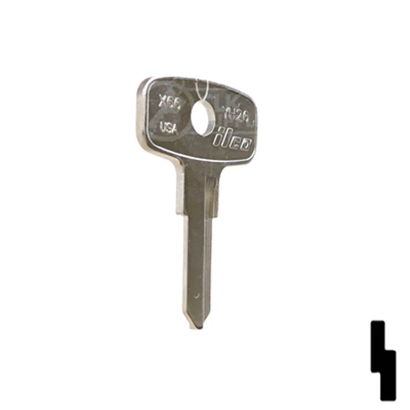 Uncut Key Blank | Yamaha | YH26, X66 - Image 4