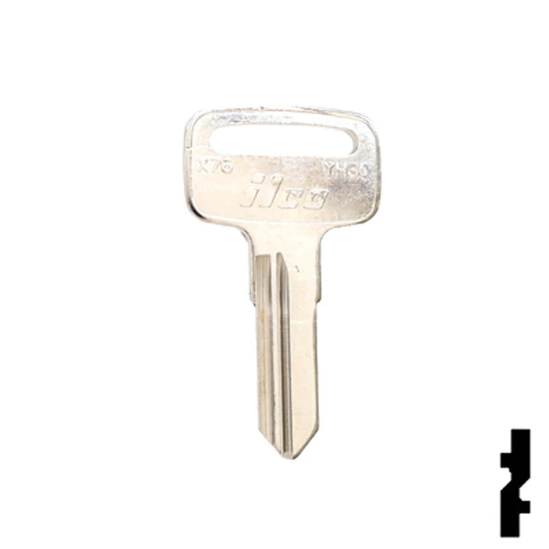 Uncut Key Blank | Yamaha | YH30, X76 - Image 2