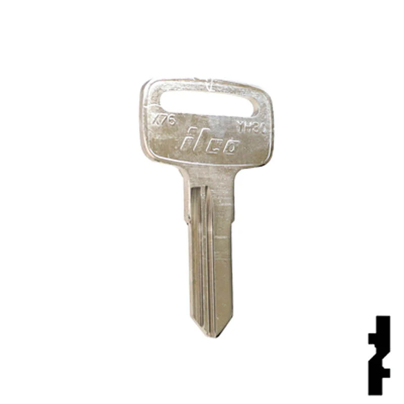 Uncut Key Blank | Yamaha | YH30, X76 - Image 3