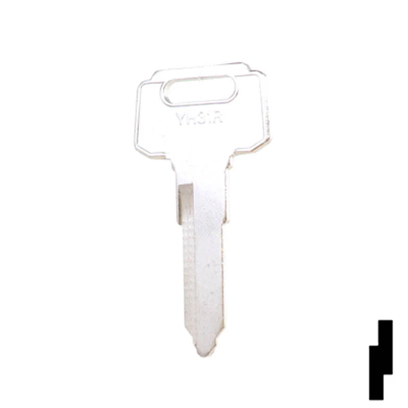 Uncut Key Blank | Yamaha | YH31R - Image 12