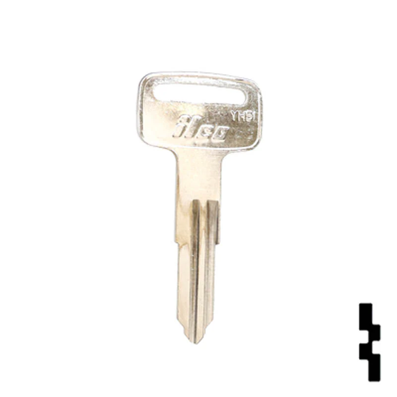 Uncut Key Blank | Yamaha, Suzuki | YH51 - Image 2