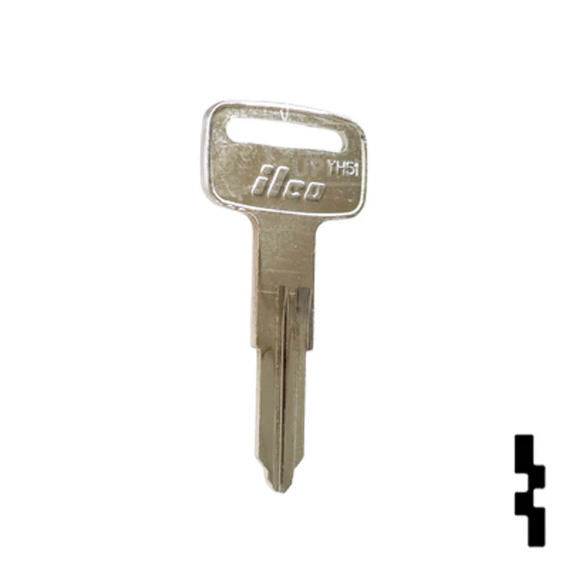 Uncut Key Blank | Yamaha, Suzuki | YH51 - Image 3