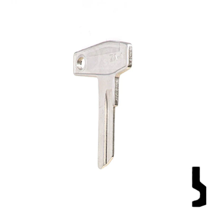Uncut Key Blank | ZD9 Zadi, Aprili, Cagiva, Moto Guzzi - Image 10