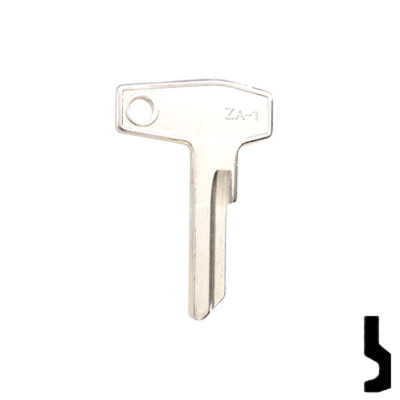 Uncut Key Blank | ZD9 Zadi, Aprili, Cagiva, Moto Guzzi - Image 14
