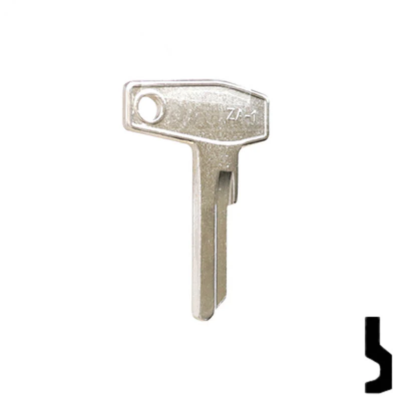 Uncut Key Blank | ZD9 Zadi, Aprili, Cagiva, Moto Guzzi - Image 15