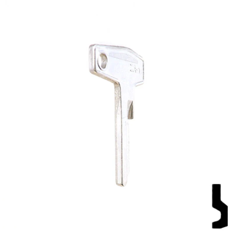 Uncut Key Blank | ZD9 Zadi, Aprili, Cagiva, Moto Guzzi - Image 17