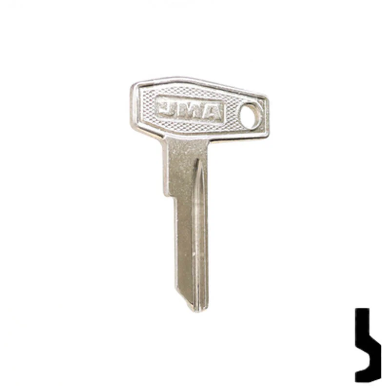 Uncut Key Blank | ZD9 Zadi, Aprili, Cagiva, Moto Guzzi - Image 3