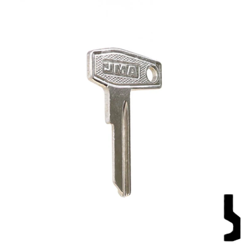 Uncut Key Blank | ZD9 Zadi, Aprili, Cagiva, Moto Guzzi - Image 4