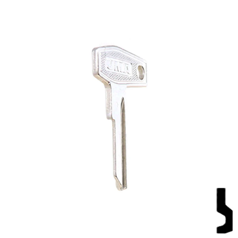Uncut Key Blank | ZD9 Zadi, Aprili, Cagiva, Moto Guzzi - Image 5