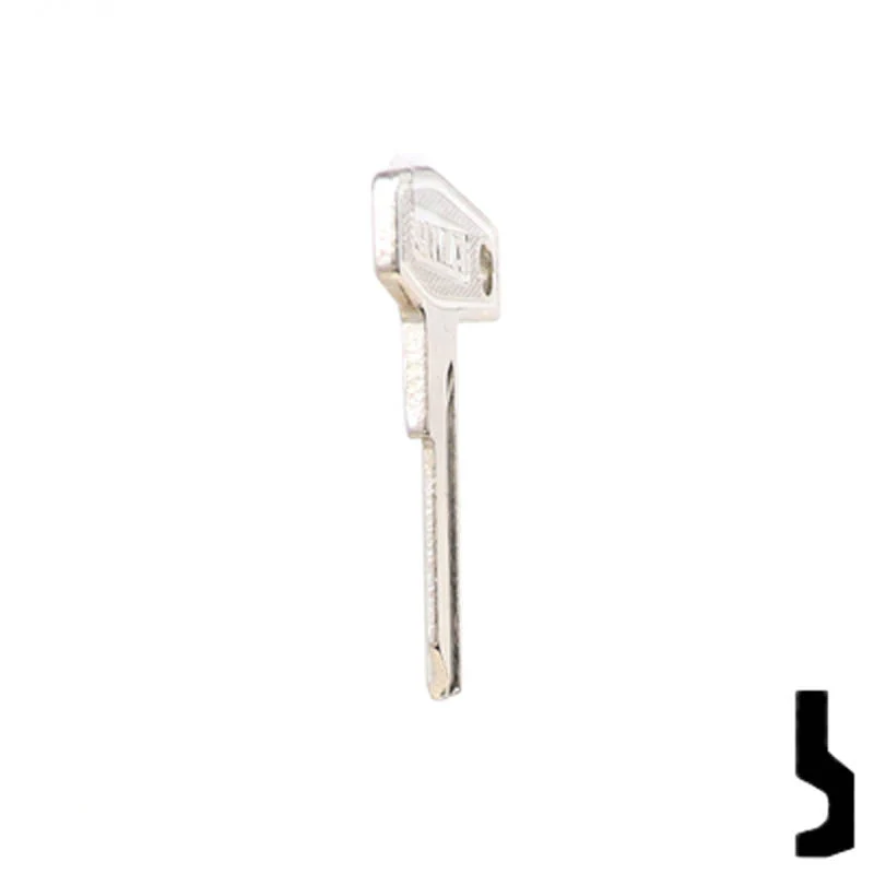 Uncut Key Blank | ZD9 Zadi, Aprili, Cagiva, Moto Guzzi - Image 6
